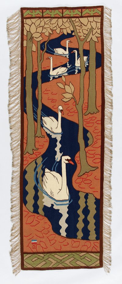 Cinque cigni da Otto Eckmann